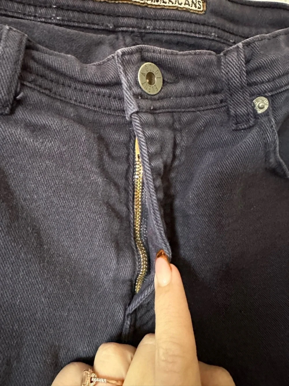Agolde Dark Wash Straight-Leg Jeans - Size 27